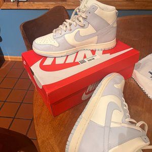 Nike Dunk High Football Gray, Women's Size 11.5, Men's size 10